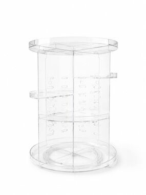 Clear Acrylic Rotating Makeup Organizer - Clear